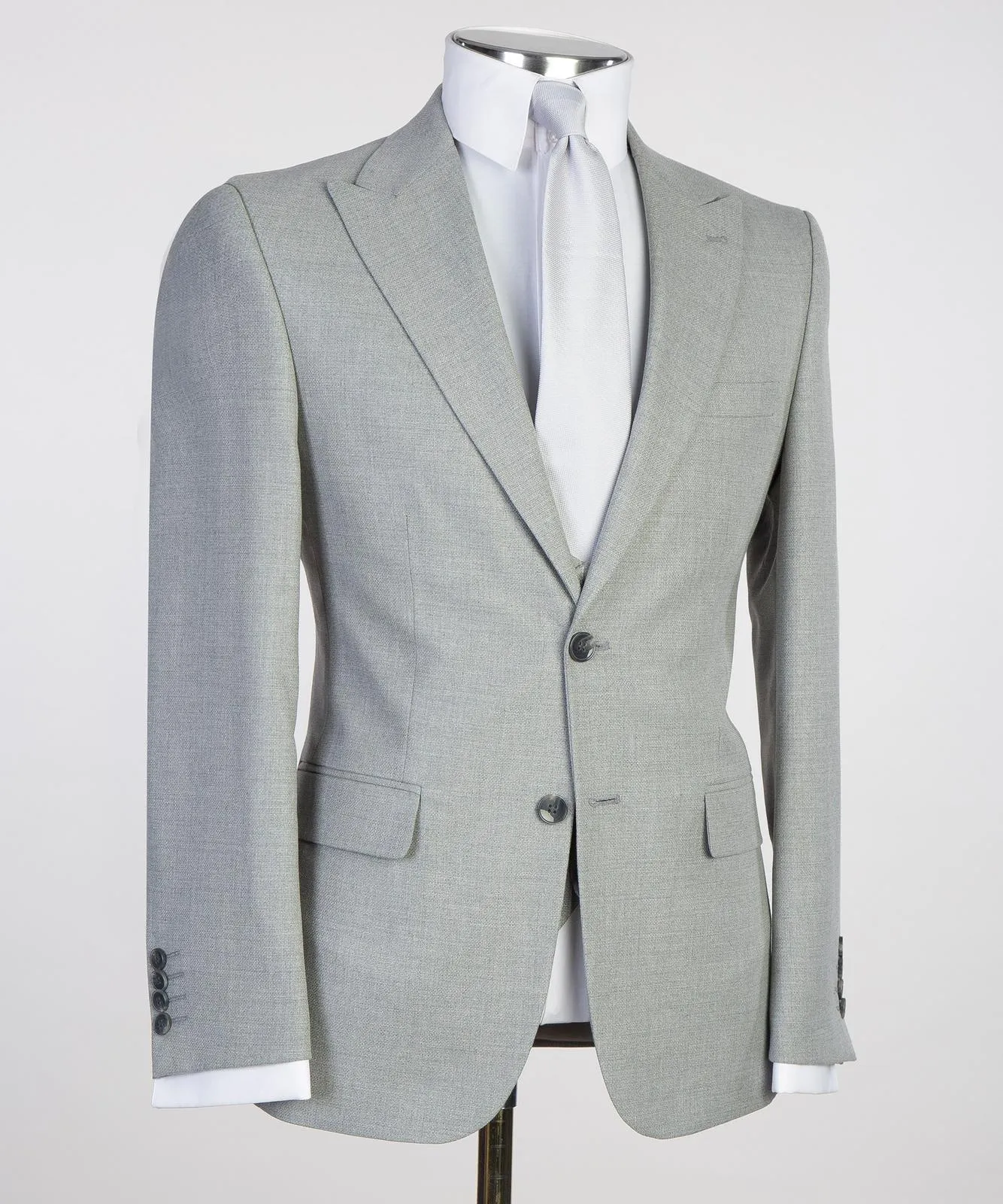 3 pieces Modern Grey Suit