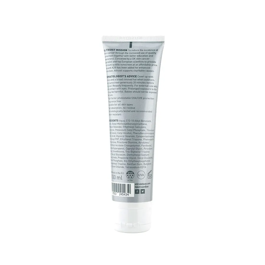 ALTRUIST Dermatologist Face Fluid SPF50 50ml