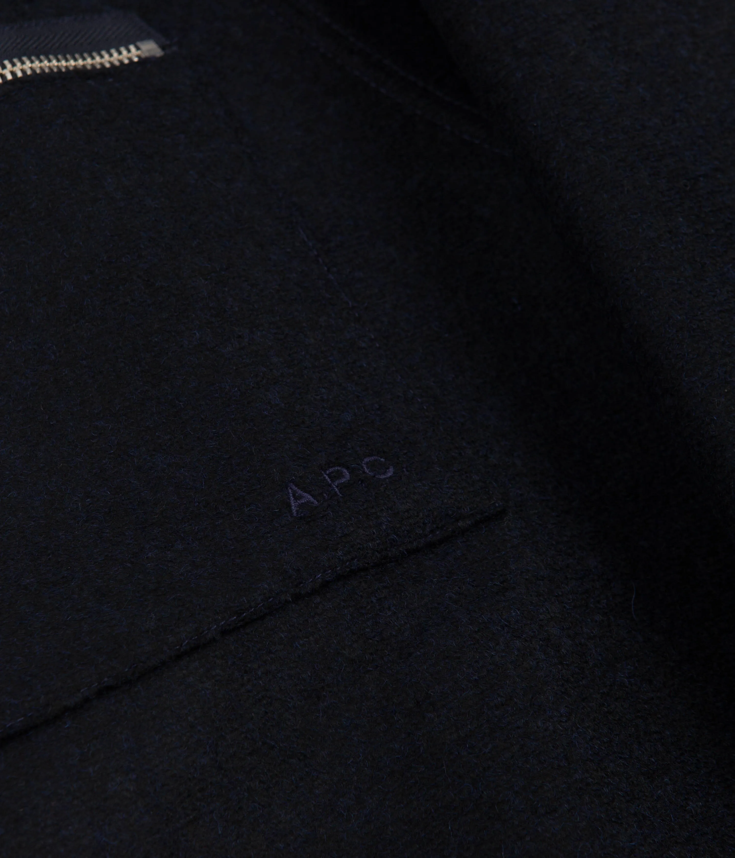 A.P.C. Louis Crewneck Sweatshirt - Dark Navy