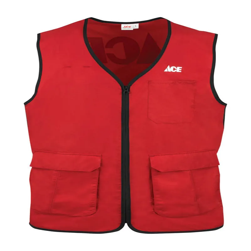 Artcraft No Snag 4XL Sizes Men's Sleeveless V-Neck Red Vest