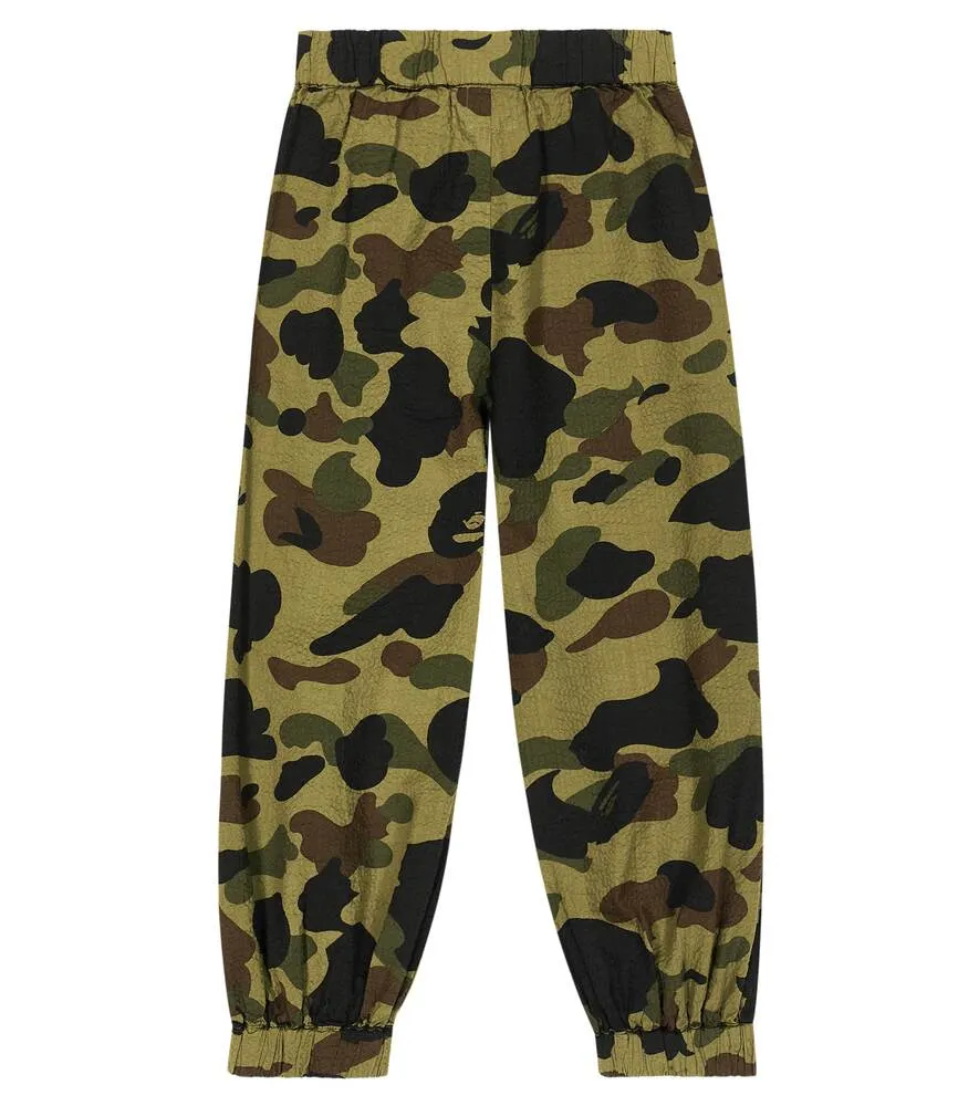 Bape Camo BAPE Cotton Sweatpants, Green