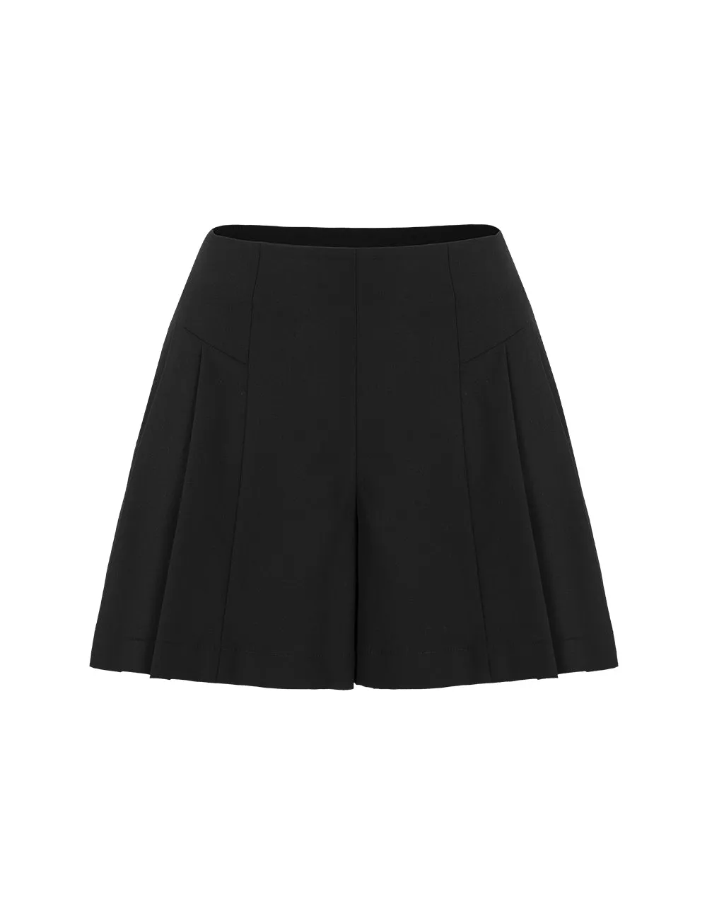 BORA AKSU Pleated Small A-Hem Shorts