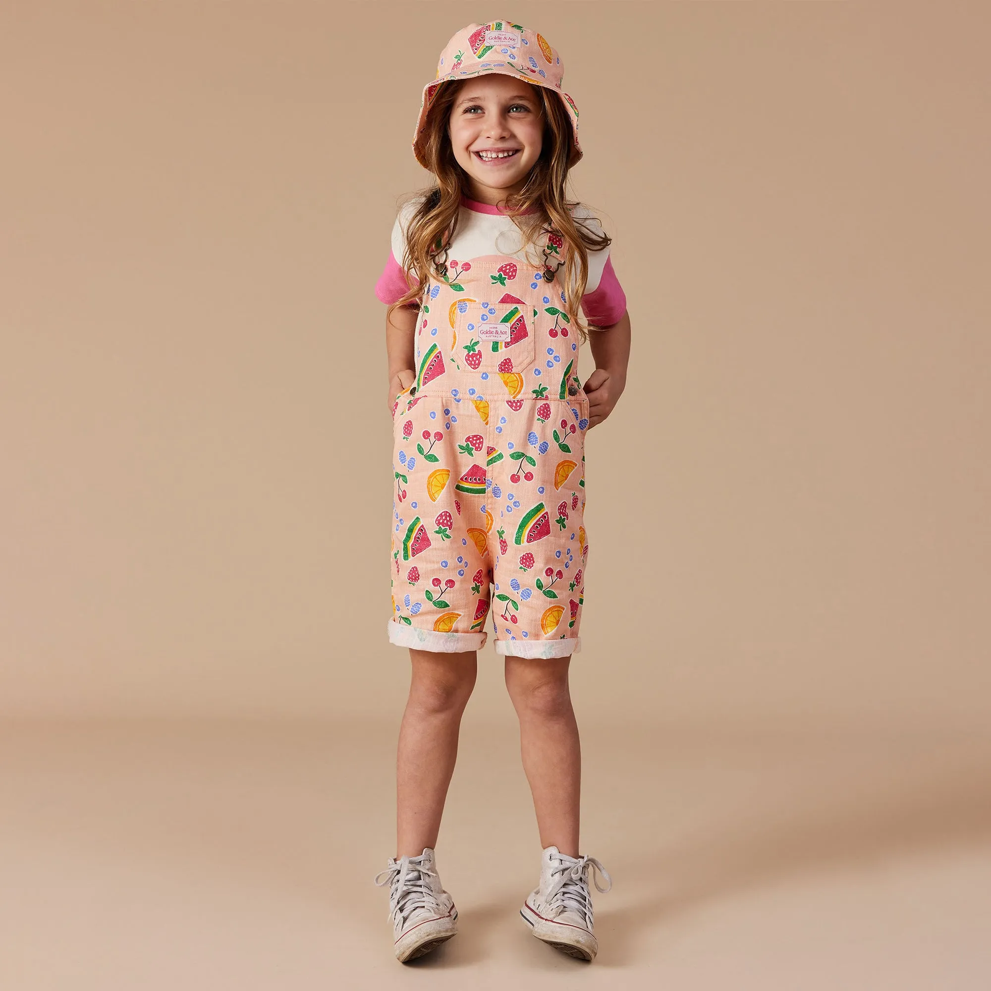 Burton Fruit Salad Linen Overalls