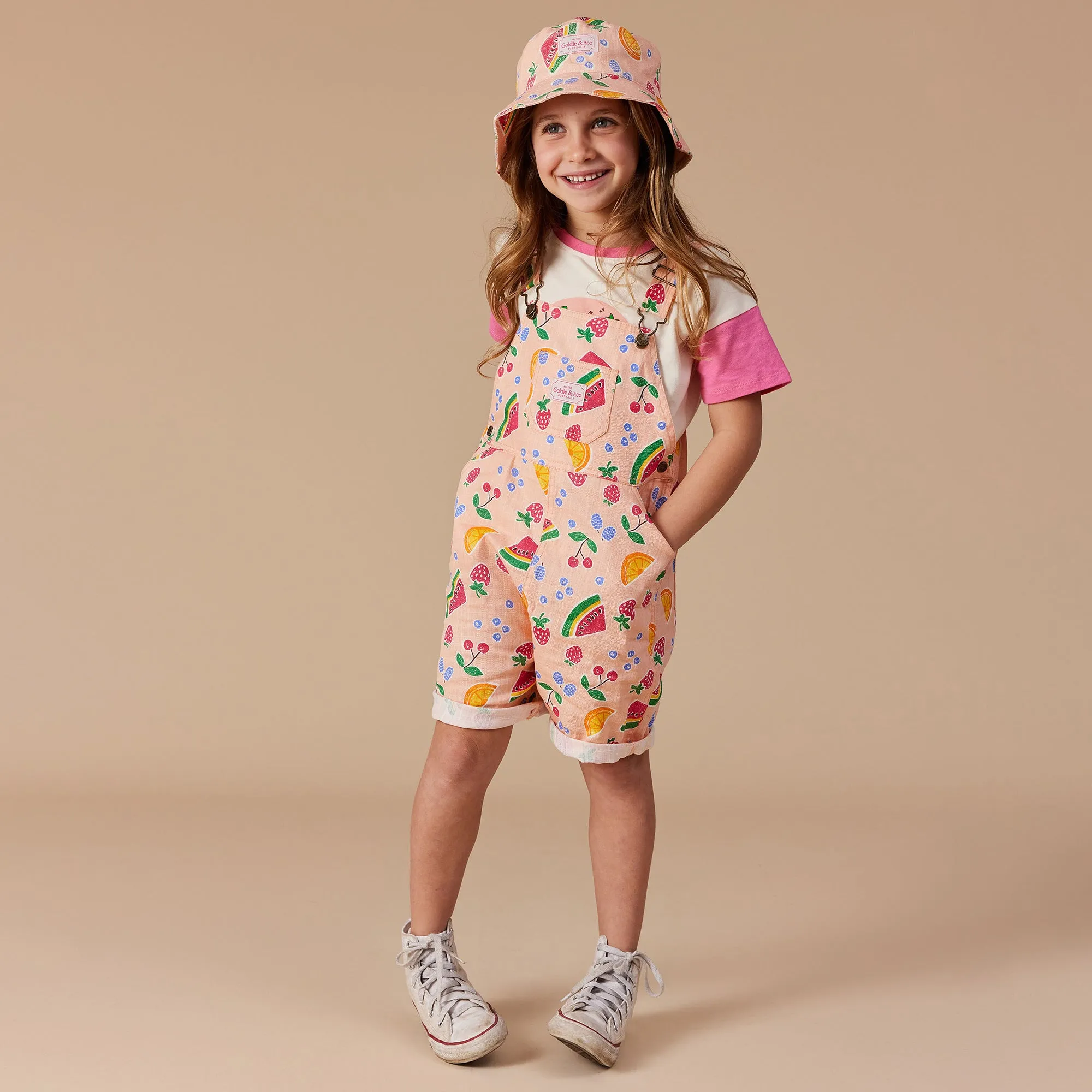 Burton Fruit Salad Linen Overalls