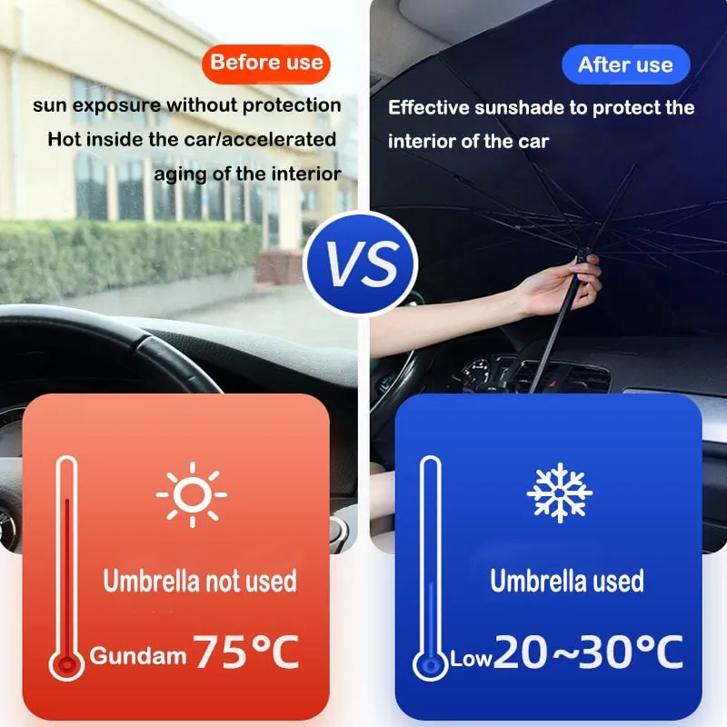 Car Sun Shade Umbrella