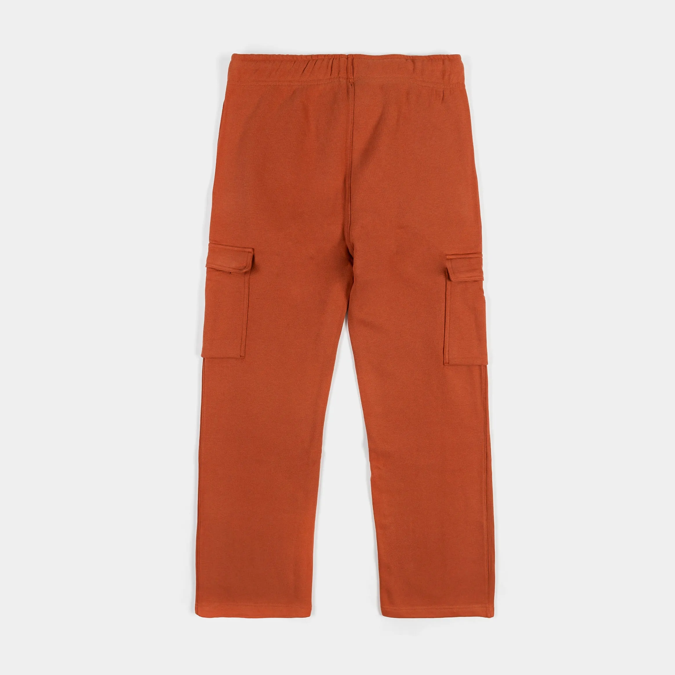 Carly Fleece Cargo Womens Pants (Orange)