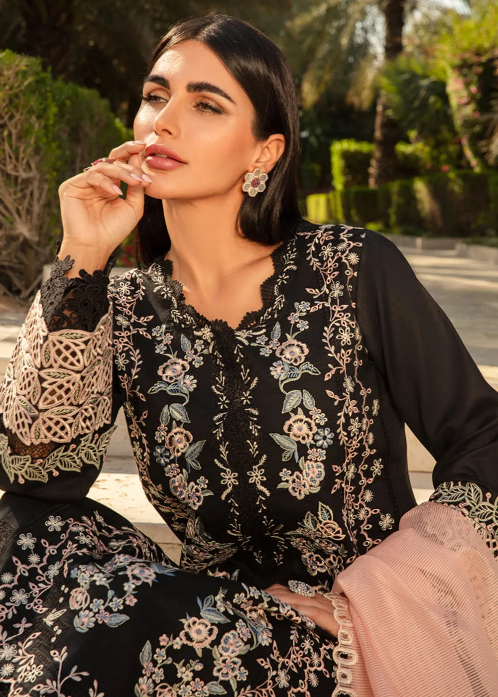 Carnation Summer Lawn Collection '24 by Rang Rasiya | HEATHER