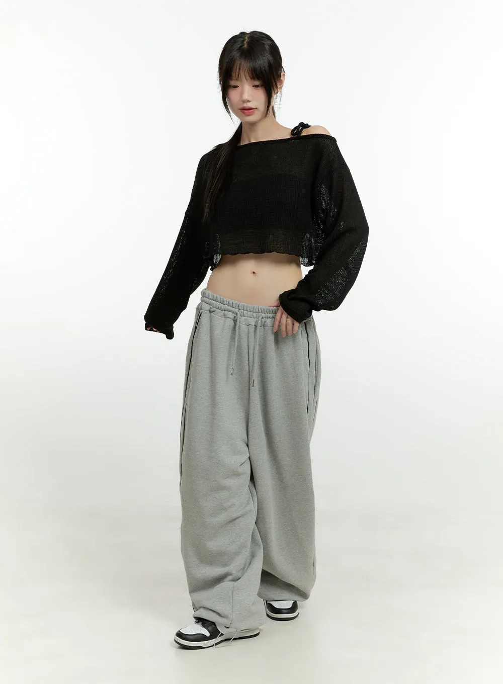 Cotton String Banded Sweatpants CG402