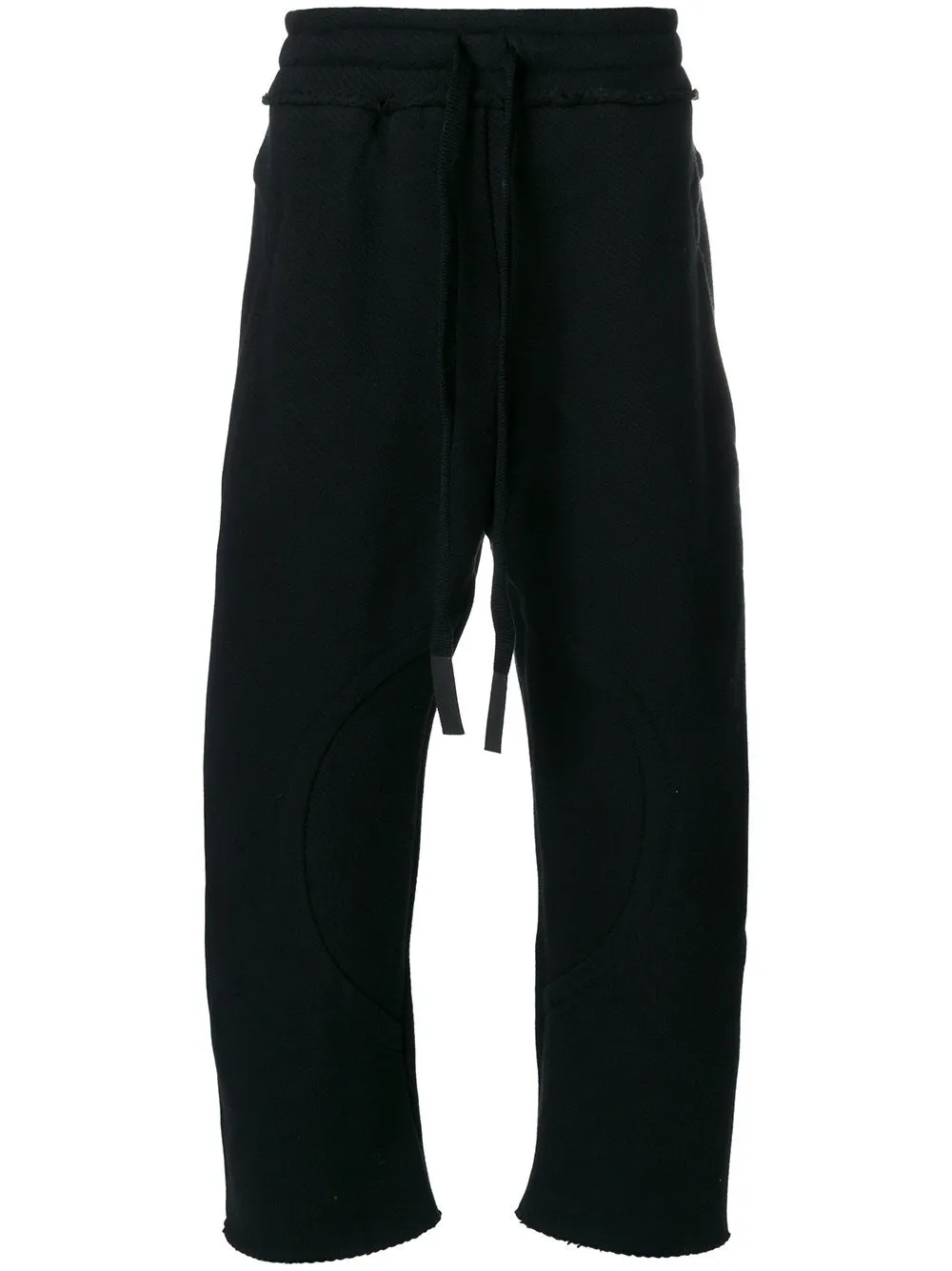 Cropped Sweatpants Black