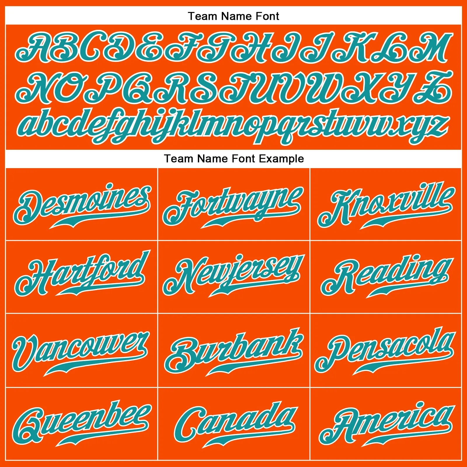 Custom Orange Teal-White Authentic Sleeveless Baseball Jersey