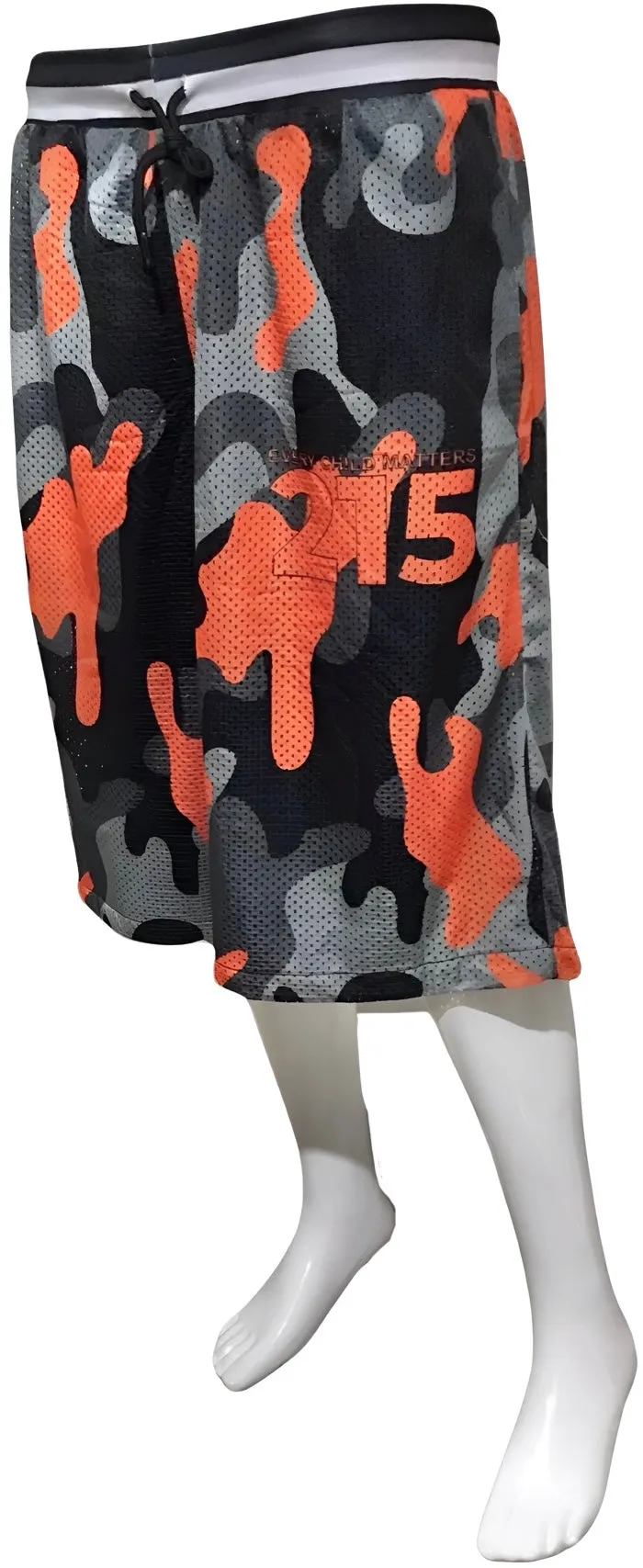 ^ECM^ MESH BASKETBALL SHORTS (LINED) (BACK ZIP POCKET)