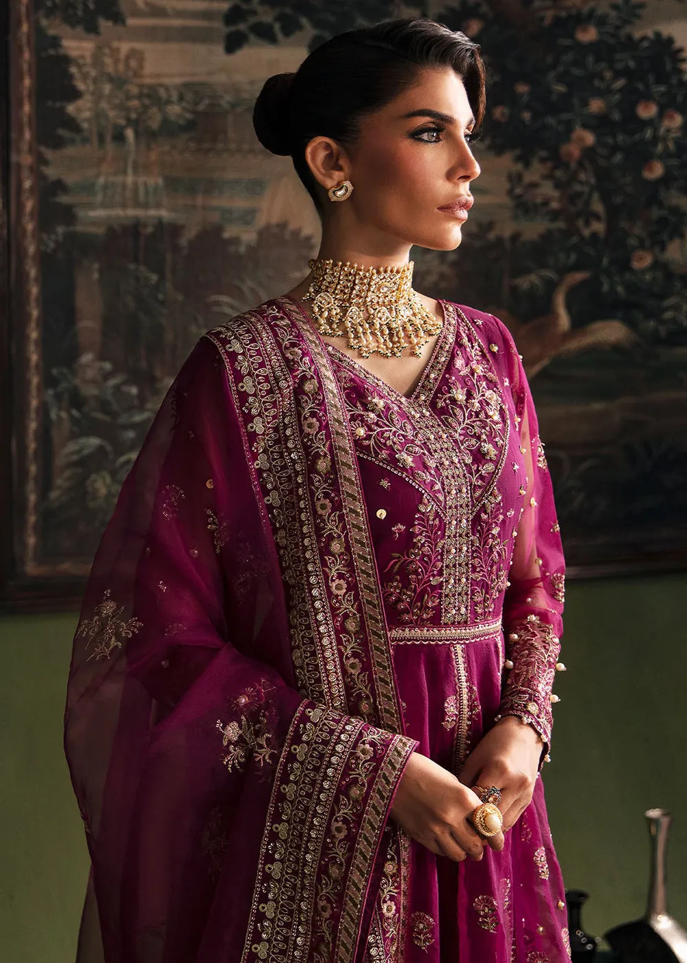 Elanora Embroidered Formals' 23 by Nureh | NEL-34