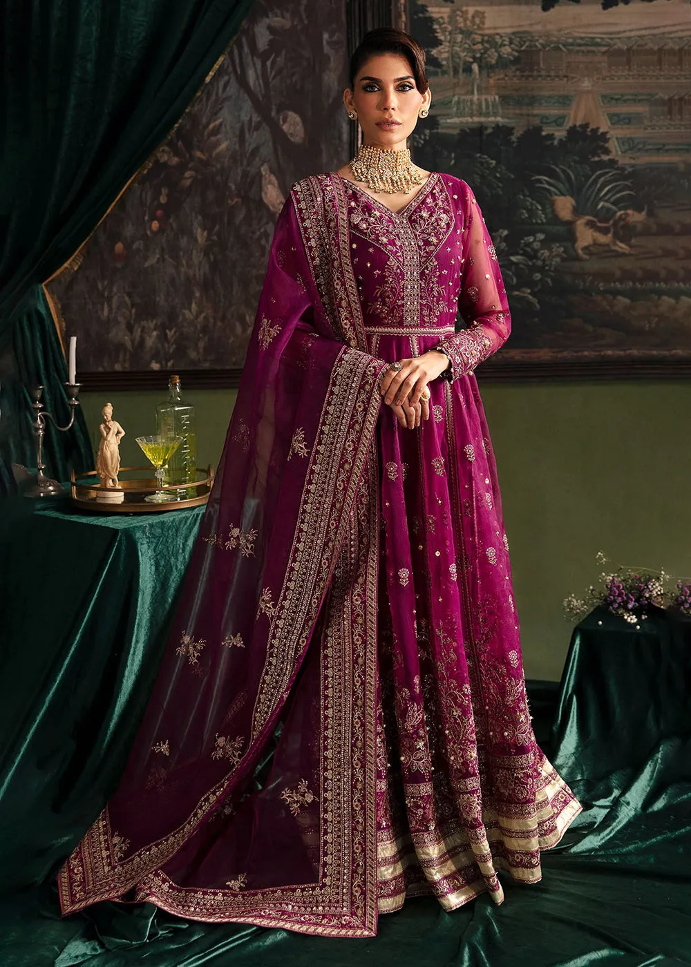 Elanora Embroidered Formals' 23 by Nureh | NEL-34