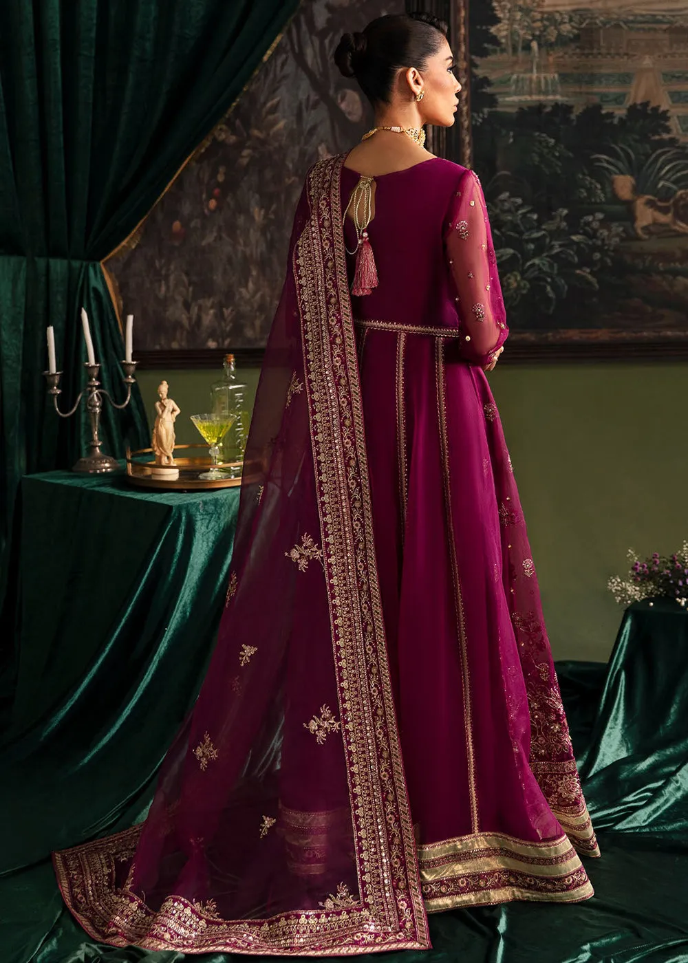 Elanora Embroidered Formals' 23 by Nureh | NEL-34