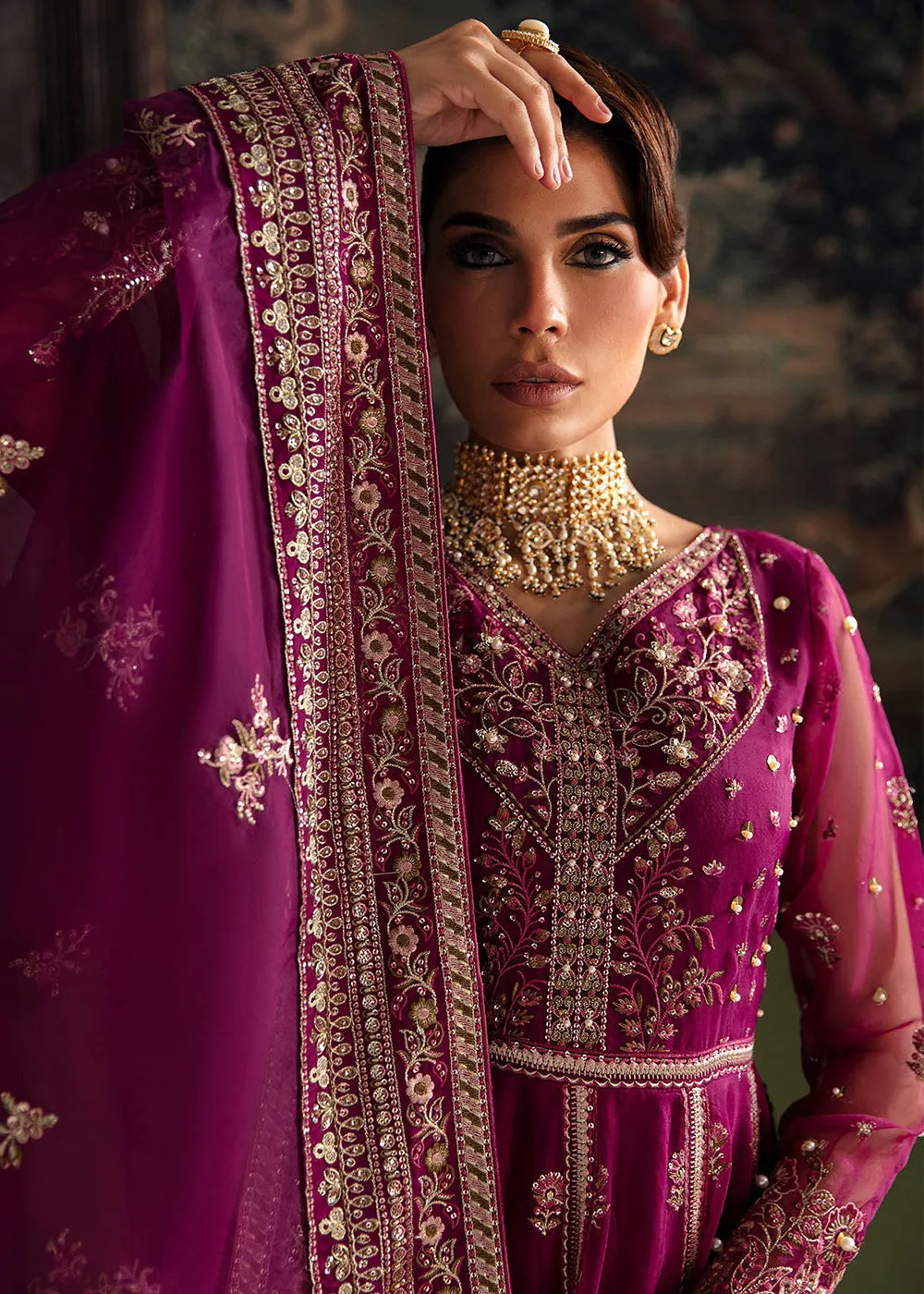 Elanora Embroidered Formals' 23 by Nureh | NEL-34