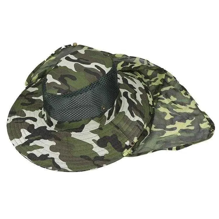 Fishing Hat Wide Brim Camouflage Sun UV Protection