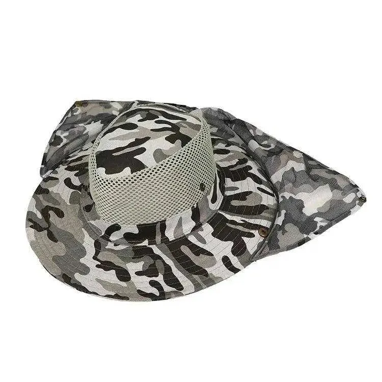 Fishing Hat Wide Brim Camouflage Sun UV Protection