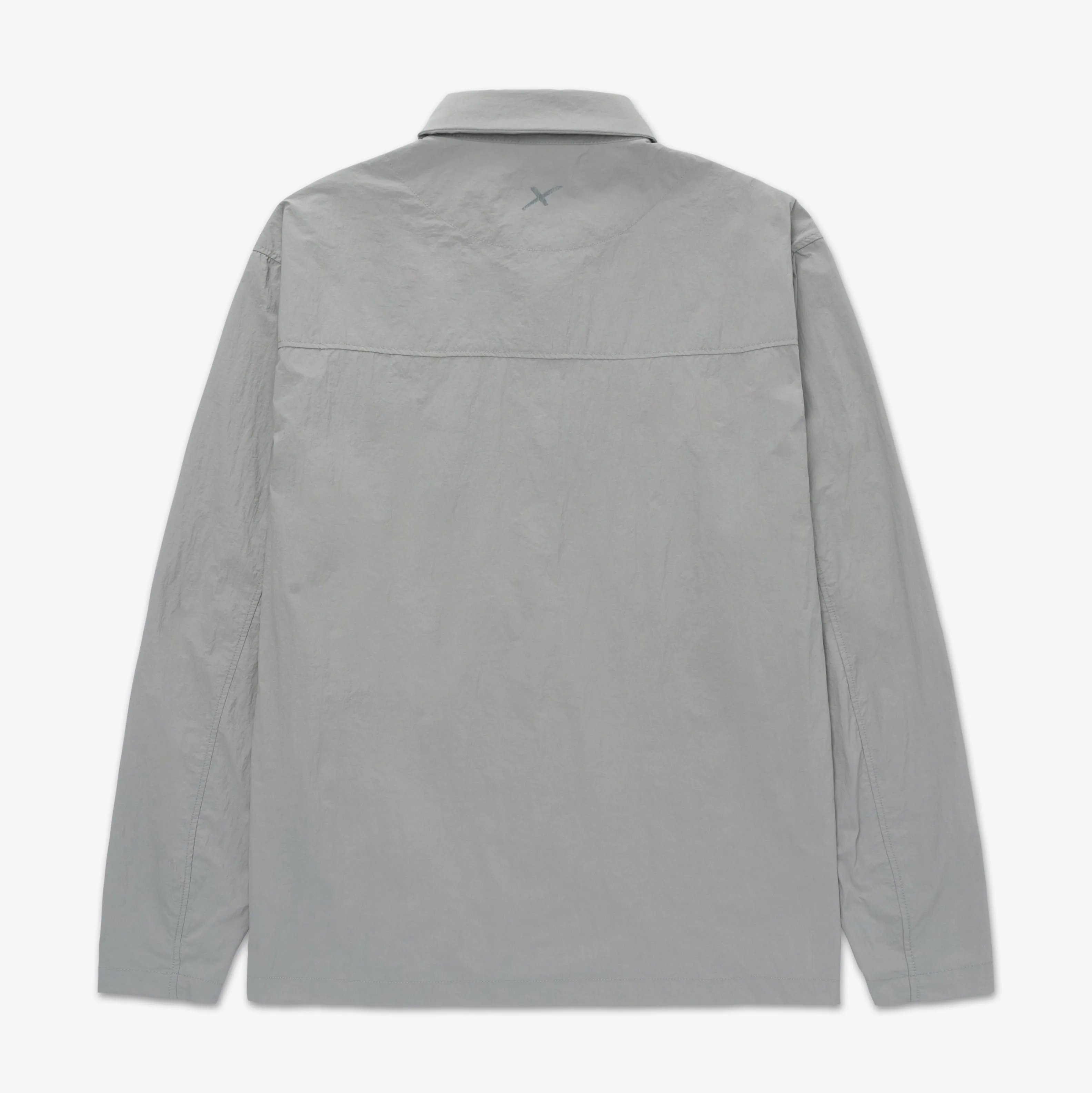 Foundations SS'24 Nylon Shirt - Stonewash Green