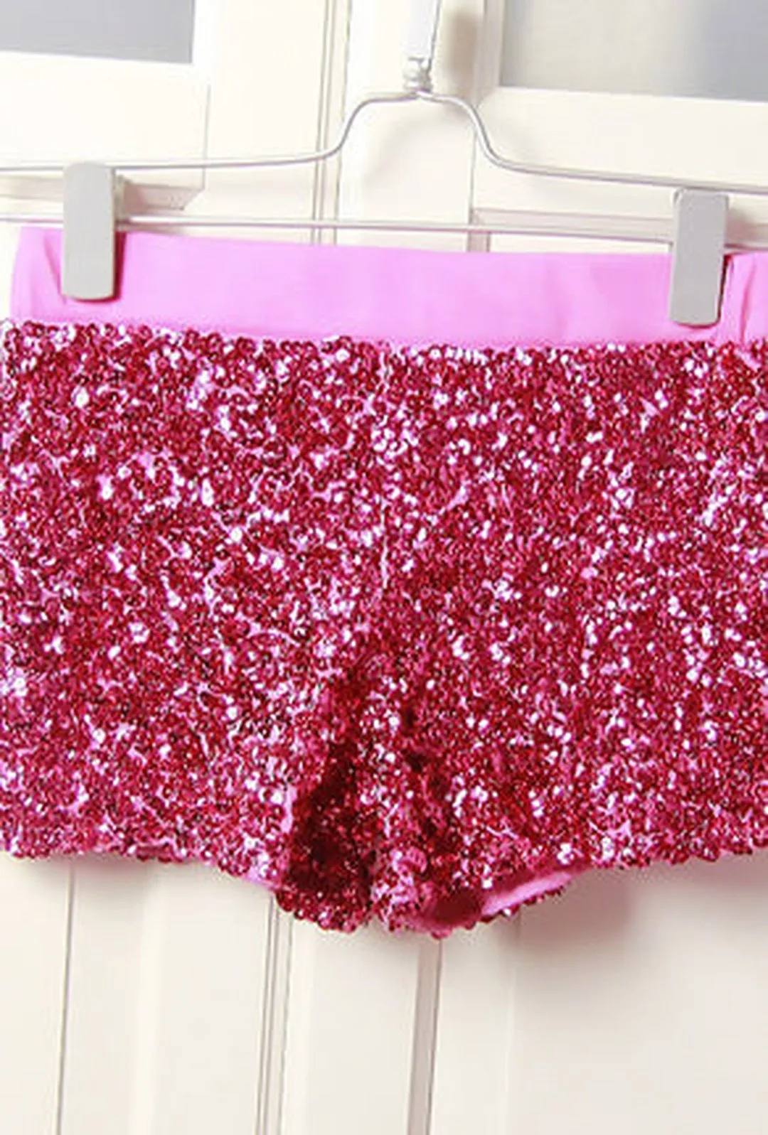 GISELA - SEQUINS BOXER SHORTS