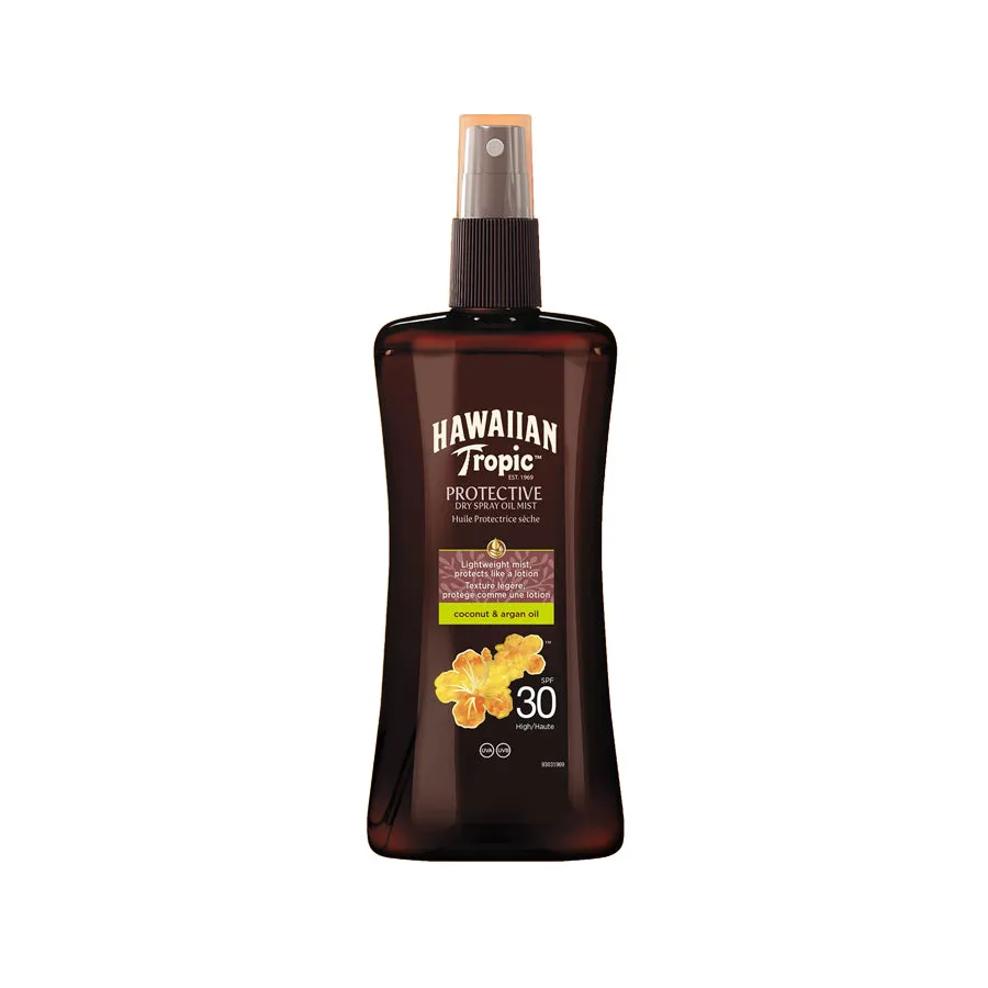 Hawaiian Tropic Protective Dry Spray Oil SPF 30 200ml