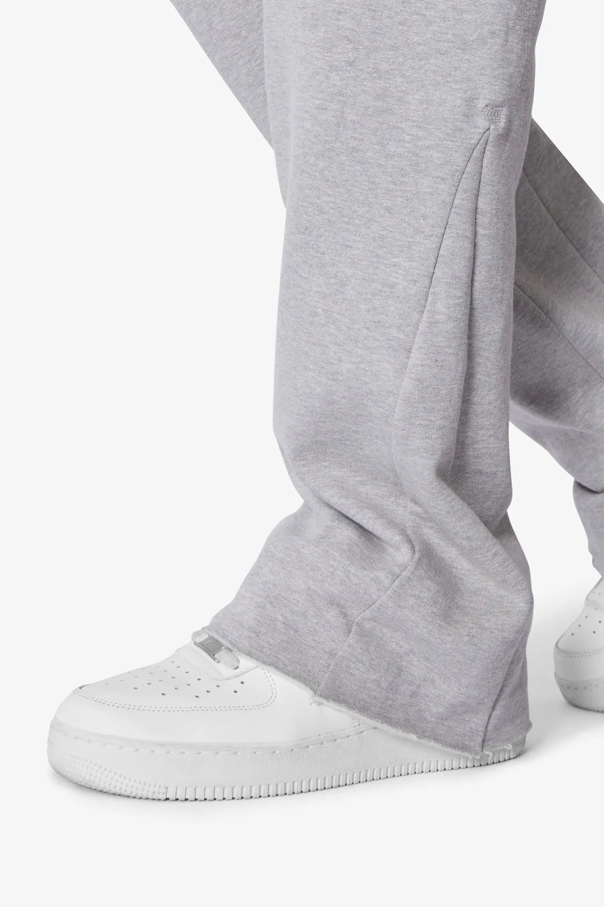 Heavy Every Day Bootcut Sweatpants - Marled Grey