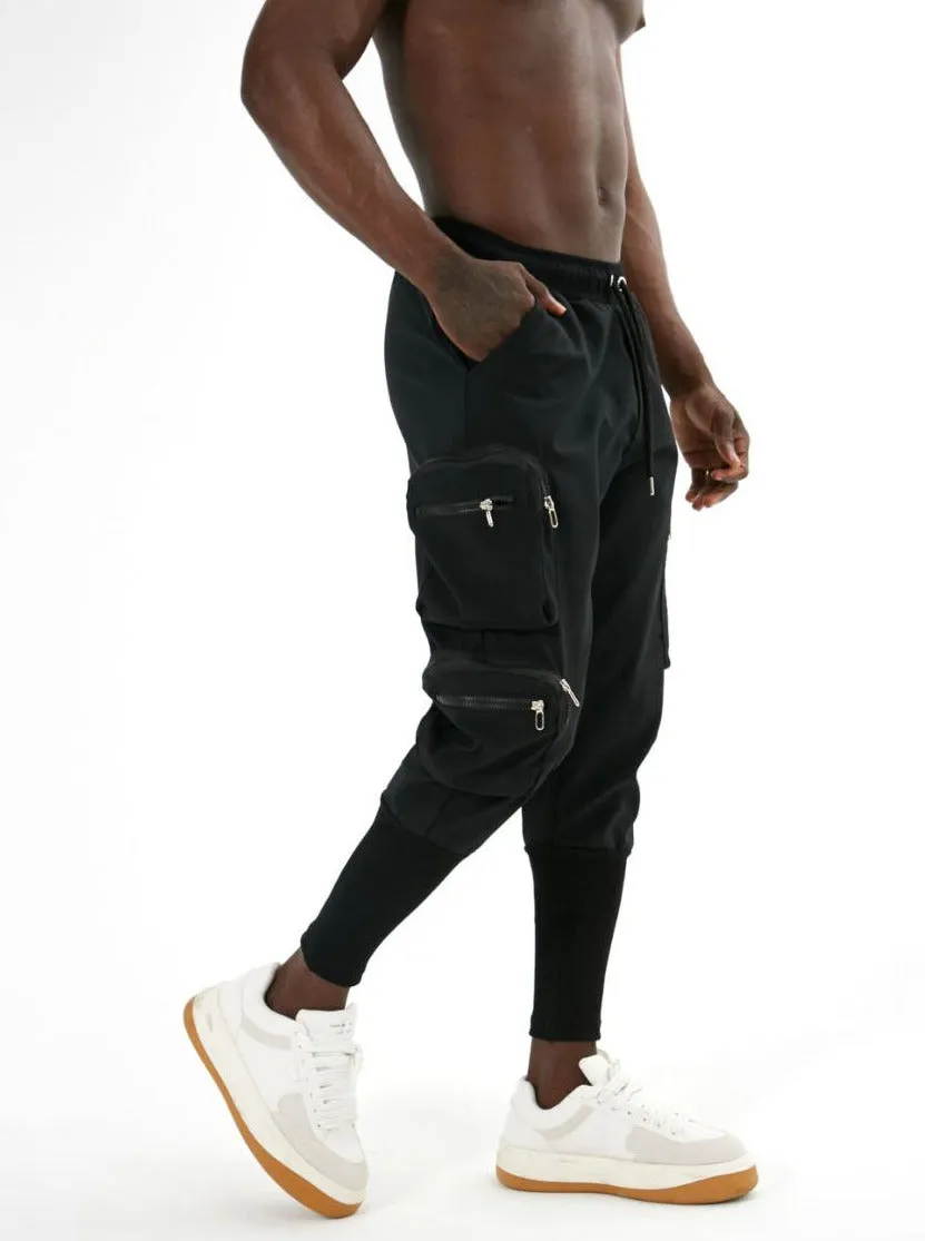 Hype Cargo Joggers - Black E34A