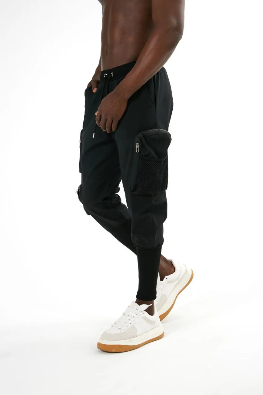 Hype Cargo Joggers - Black E34A