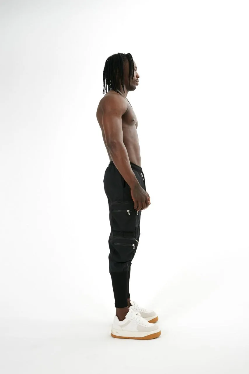 Hype Cargo Joggers - Black E34A