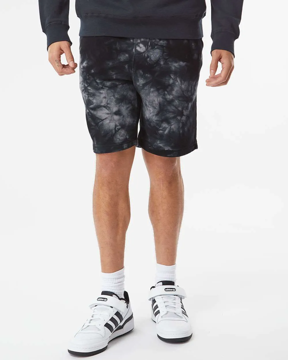 Independent Trading Co. Tie-Dyed Fleece Shorts PRM50STTD