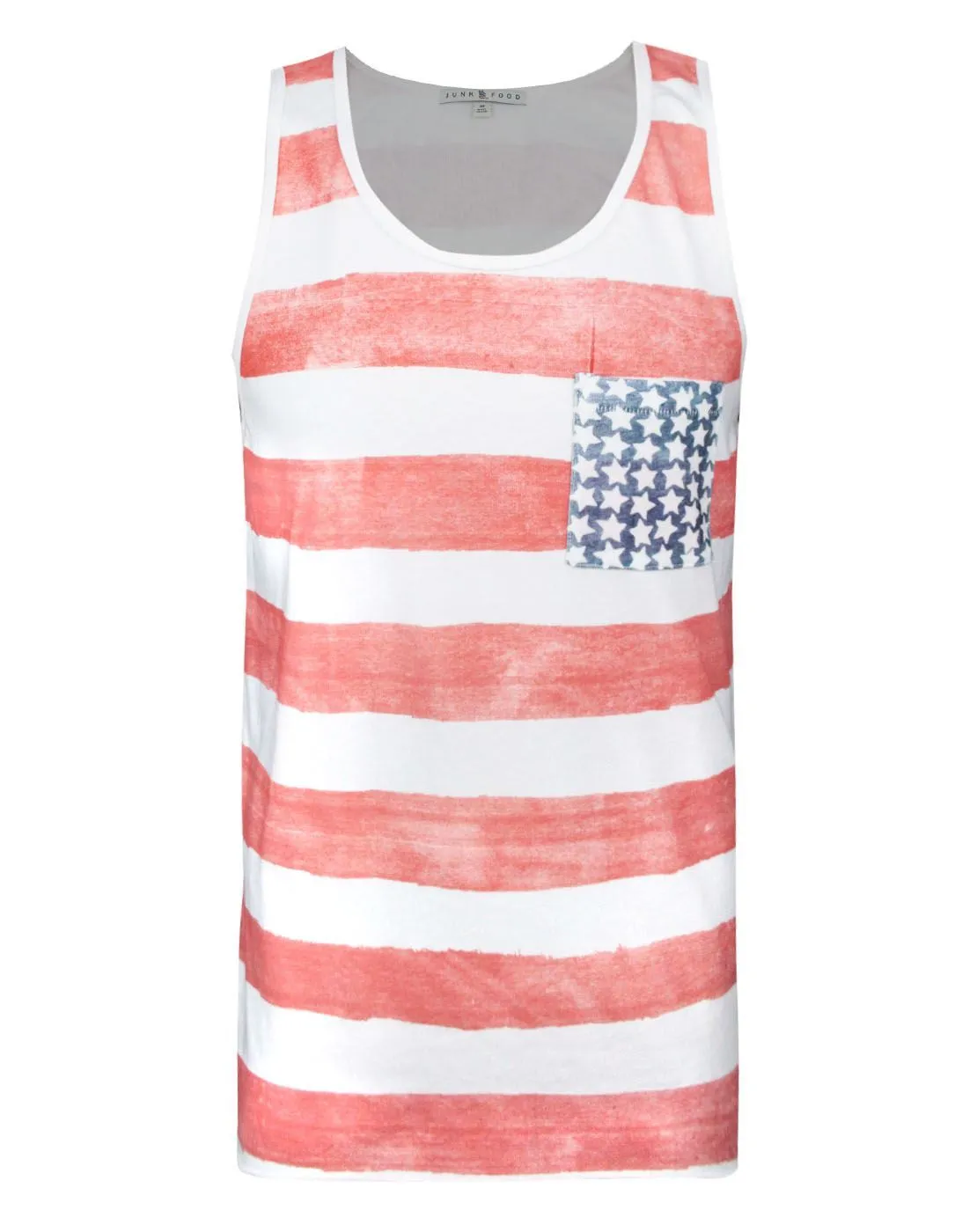 Junk Food American Flag Men's Vest