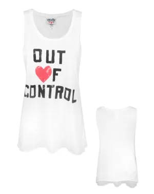 Junk Food Out Of Control Women's Vest