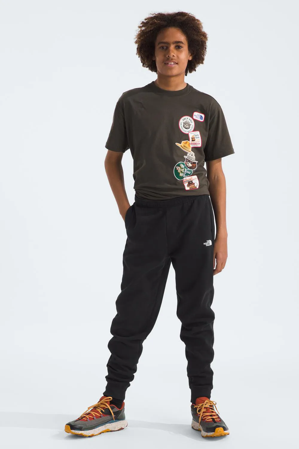 Kids Sweatpants North Face Camp TNF Black