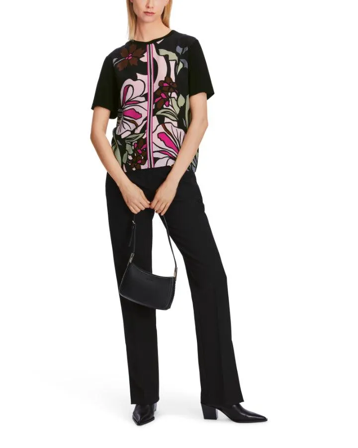 Marc Cain Opulent Floral Print Top