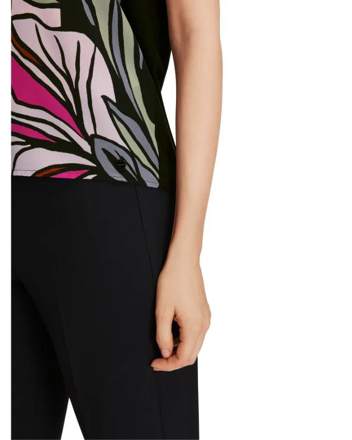 Marc Cain Opulent Floral Print Top