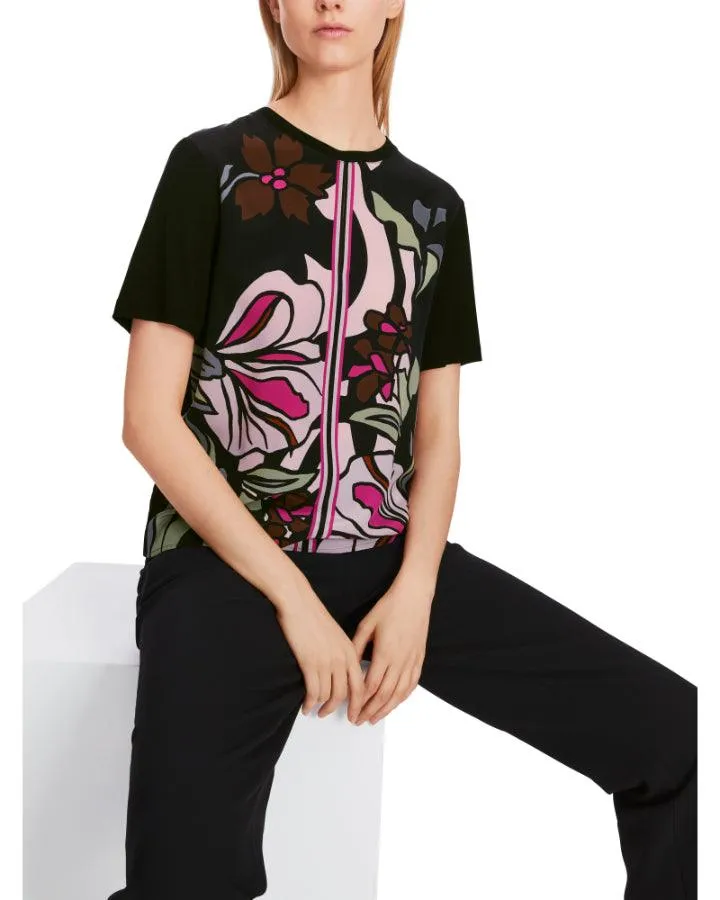 Marc Cain Opulent Floral Print Top