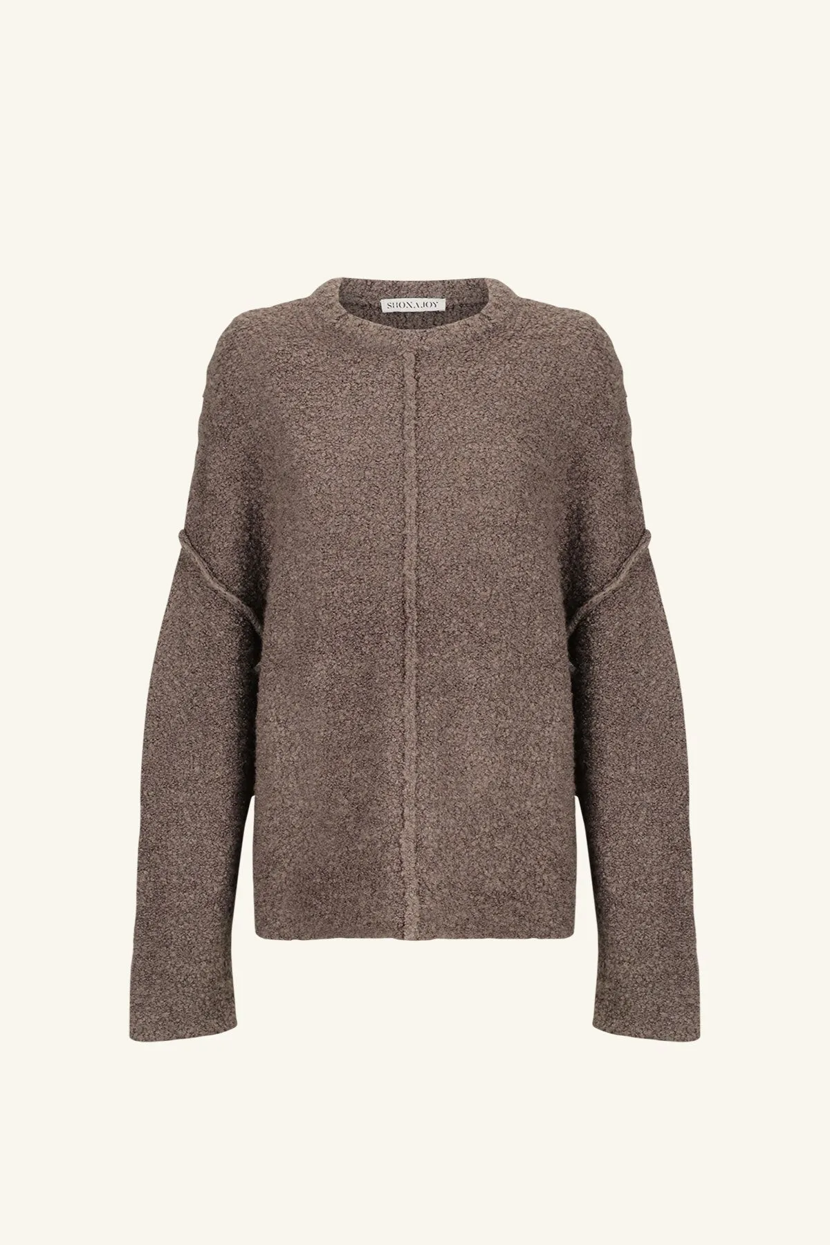 MARSHAN RELAXED JUMPER - GRANITE