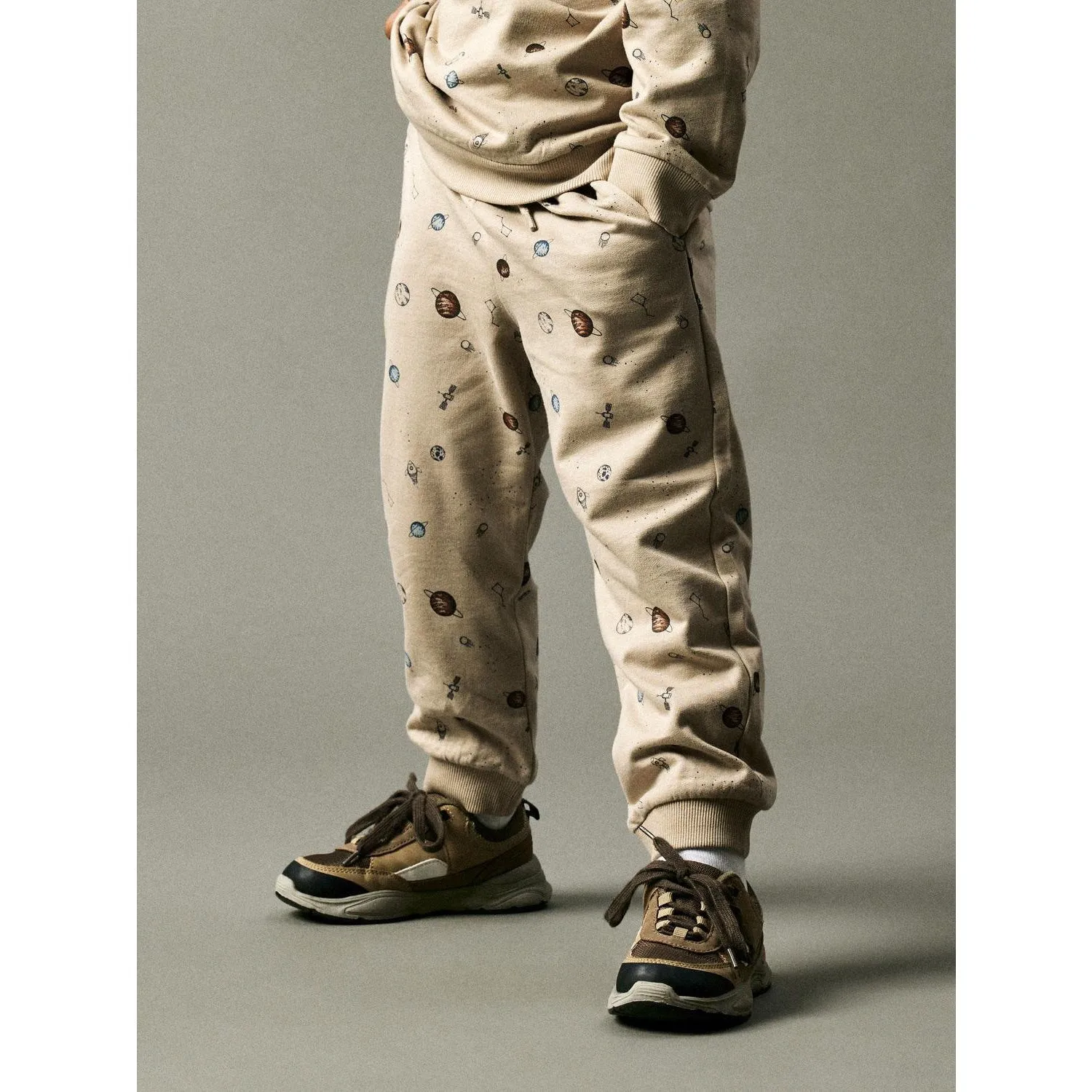 Name It Plaza Taupe Owen Regular Sweatpants