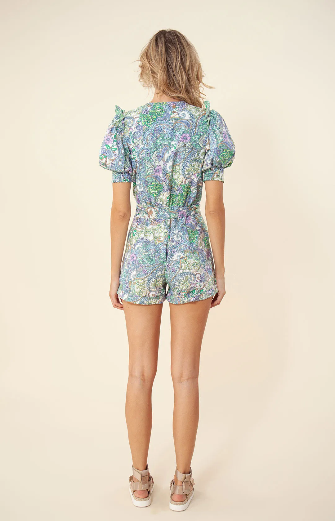 Oriena Poplin Romper