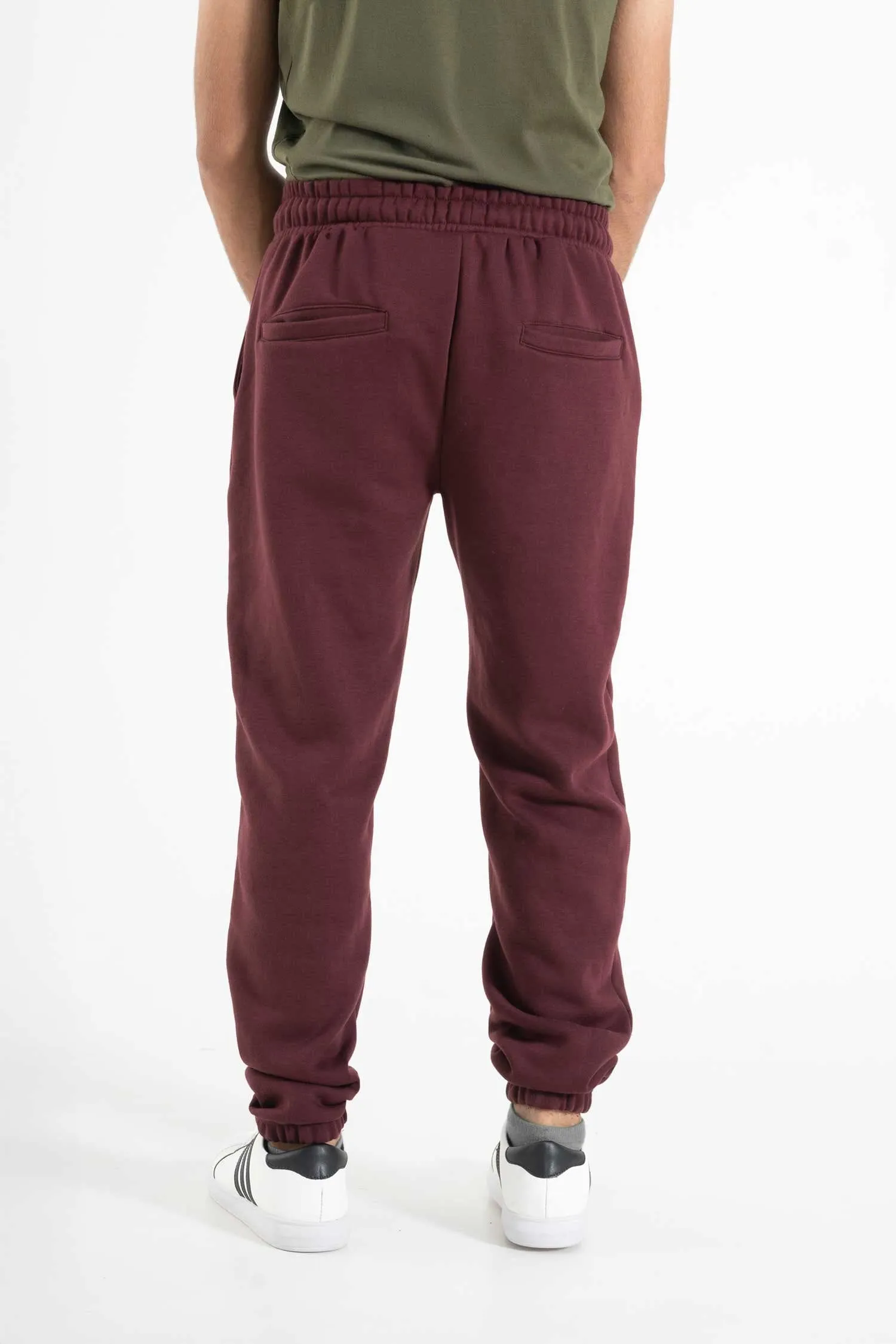 Polo Republica Men's Leo Rubber Badge Fleece Sweatpants