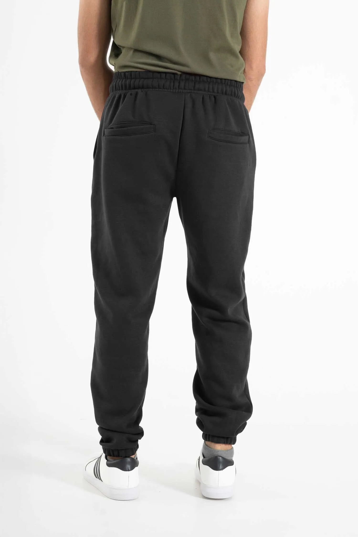 Polo Republica Men's Leo Rubber Badge Fleece Sweatpants