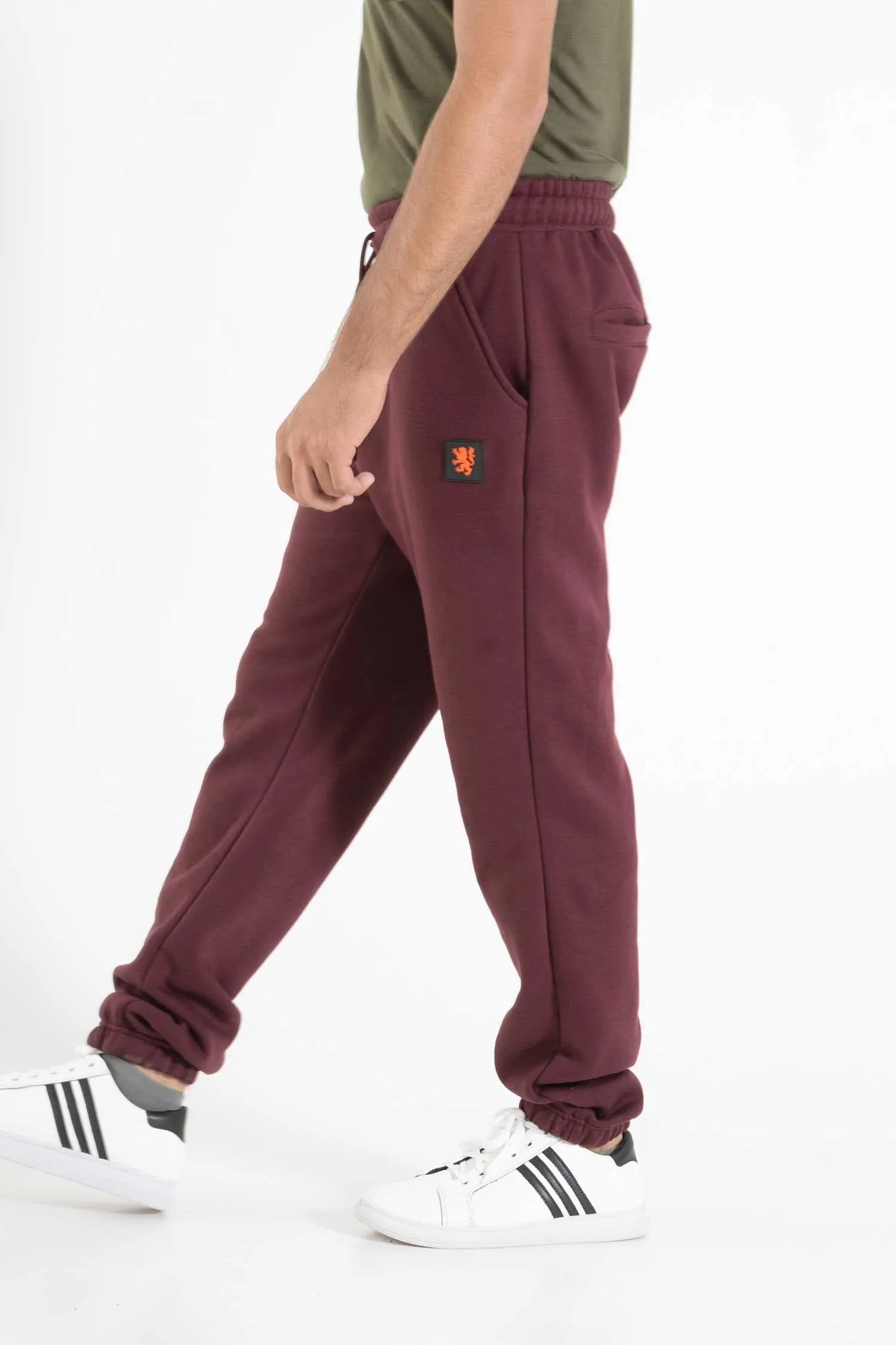 Polo Republica Men's Leo Rubber Badge Fleece Sweatpants