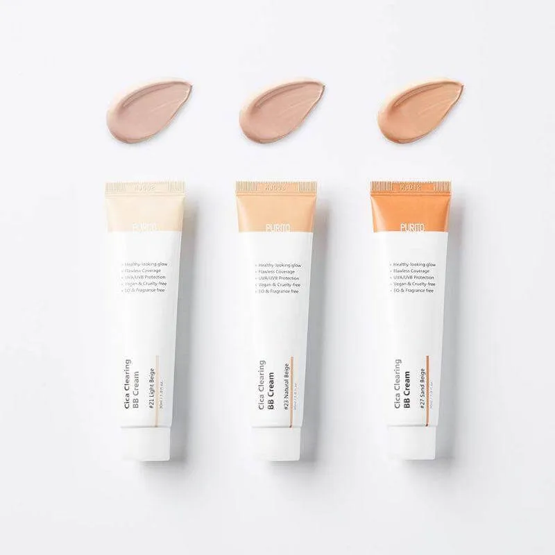 PURITO Cica Clearing BB Cream 27 sand beige