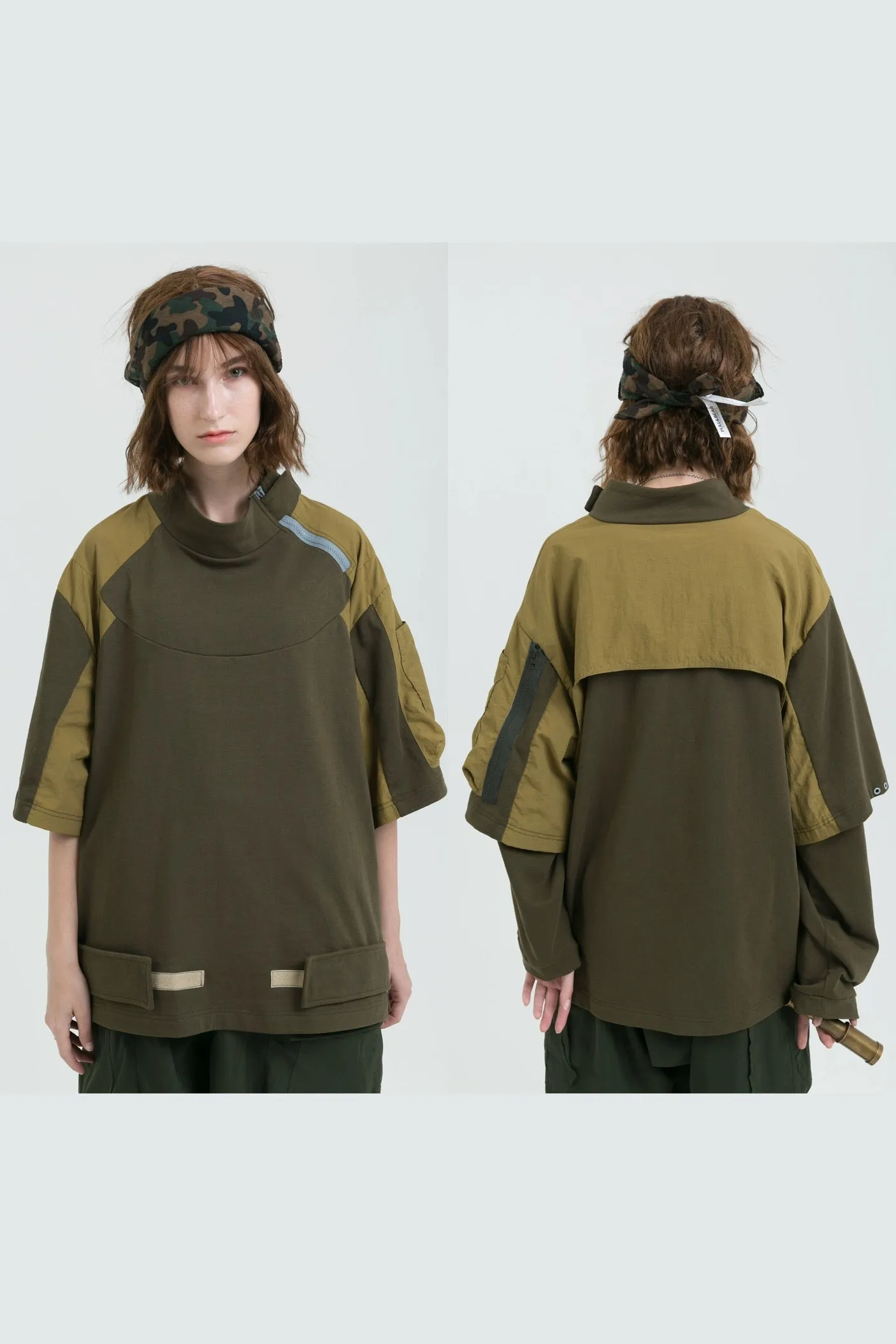 SCAVENGER multi-pocket sweatshirt