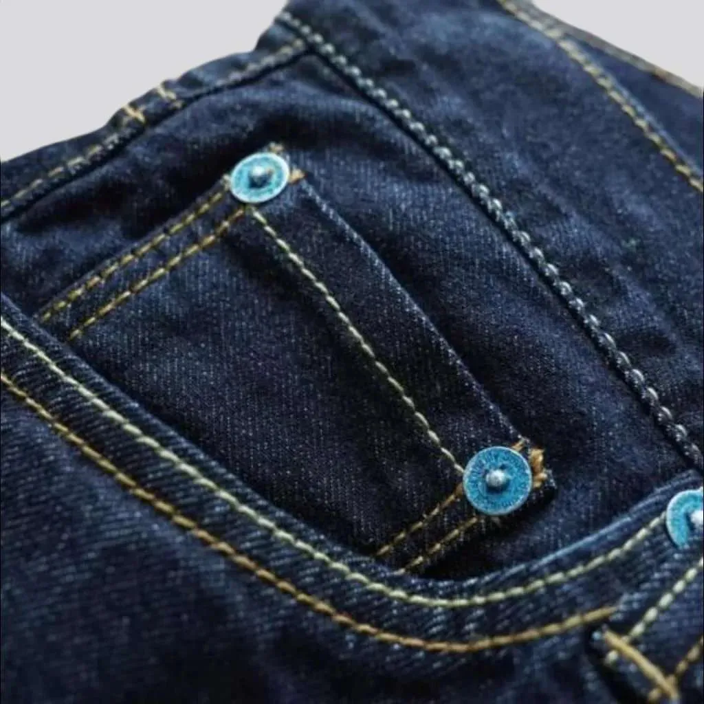 Selvedge 10oz men's jean shorts