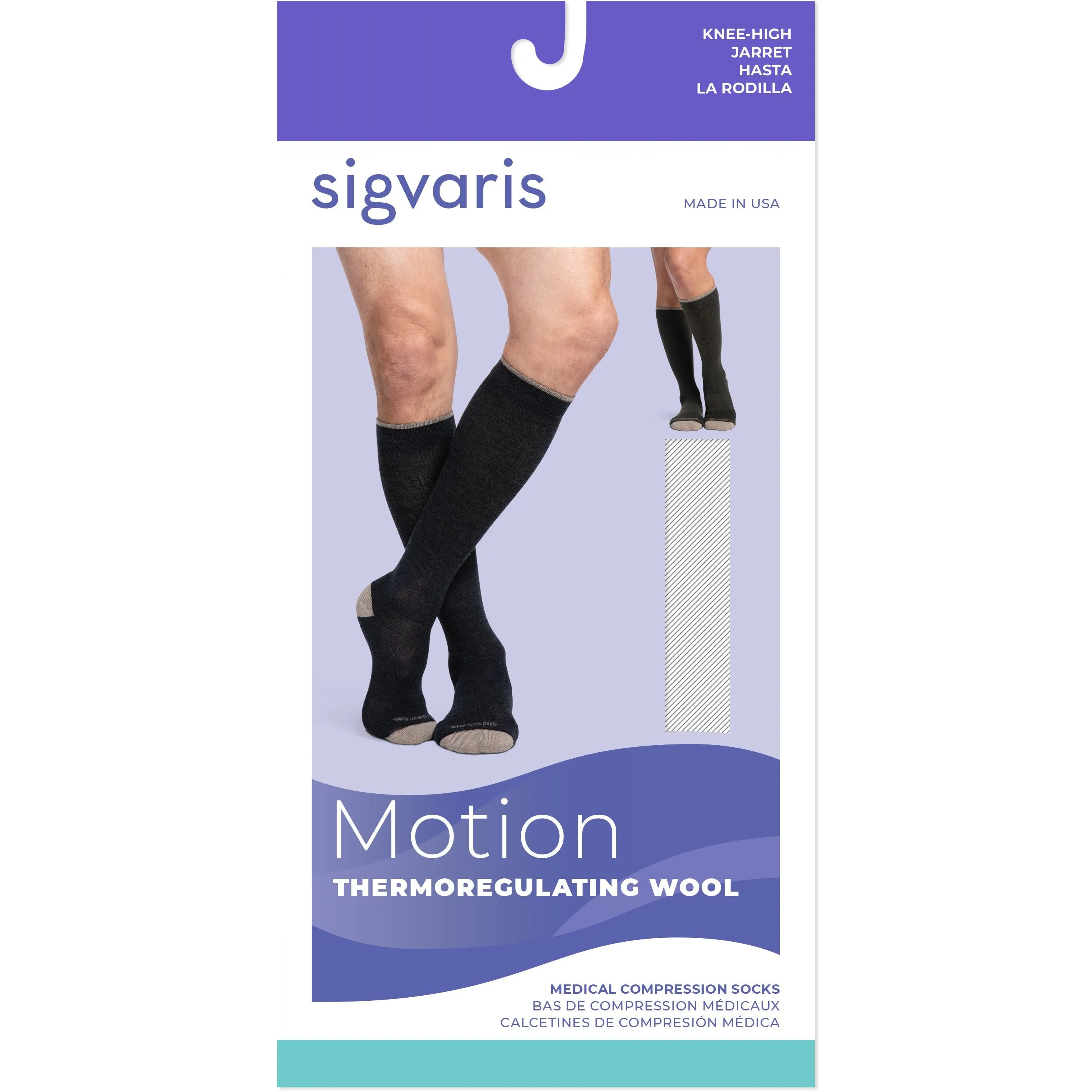 Sigvaris Thermoregulating Wool Knee High 20-30 mmHg