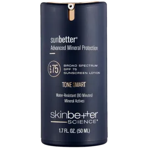 Skinbetter sunbetter TONE SMART SPF 75 Sunscreen Lotion