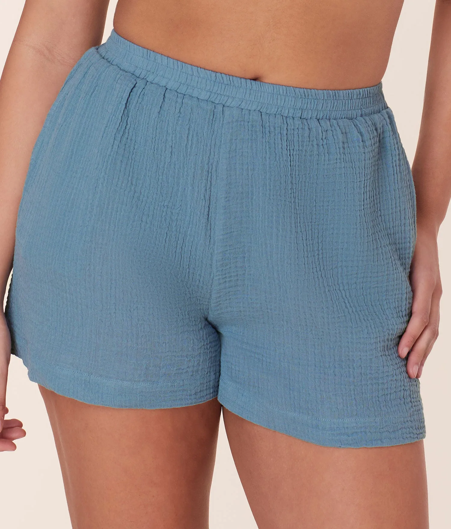 The Mullins Short - Cotton Gauze - Oceanview