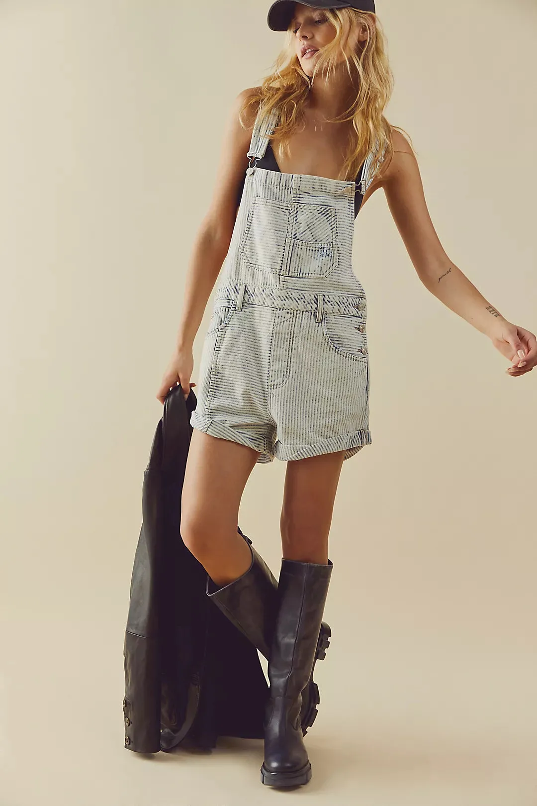 The Ziggy Novelty Shortalls by Free People