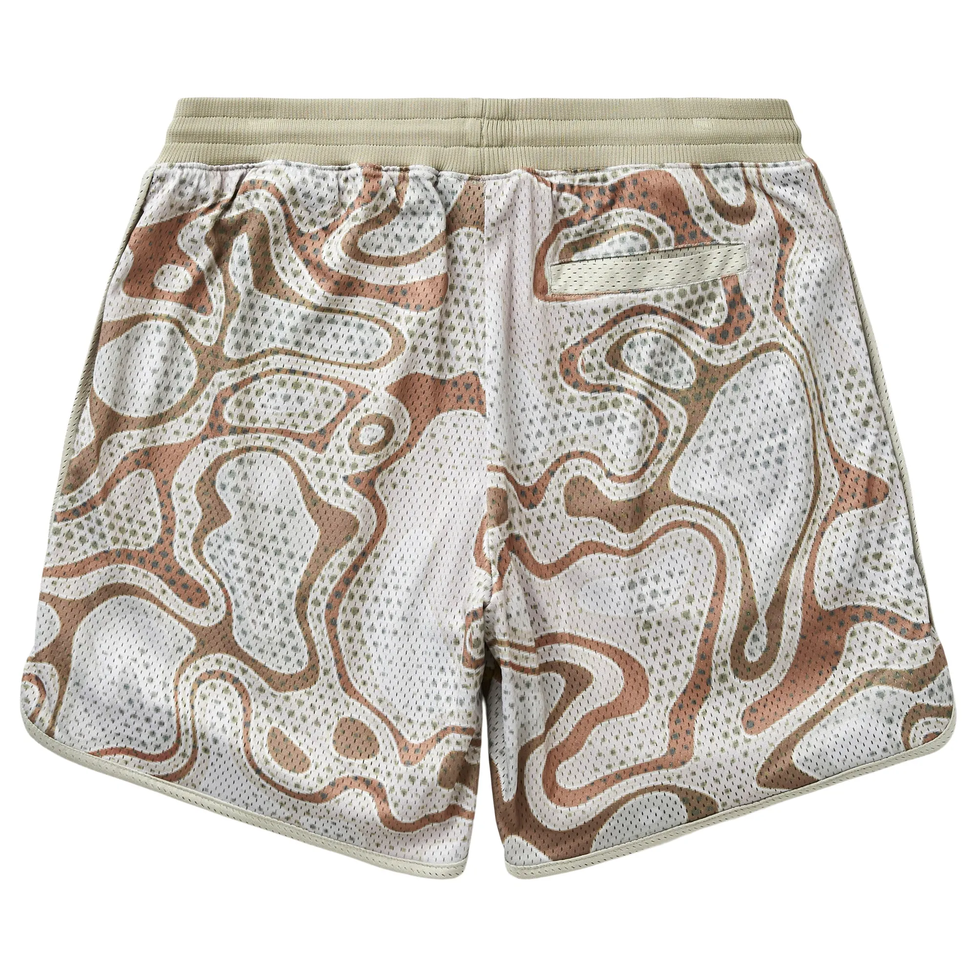 TRAILHEAD MESH SHORTS - OATMEAL