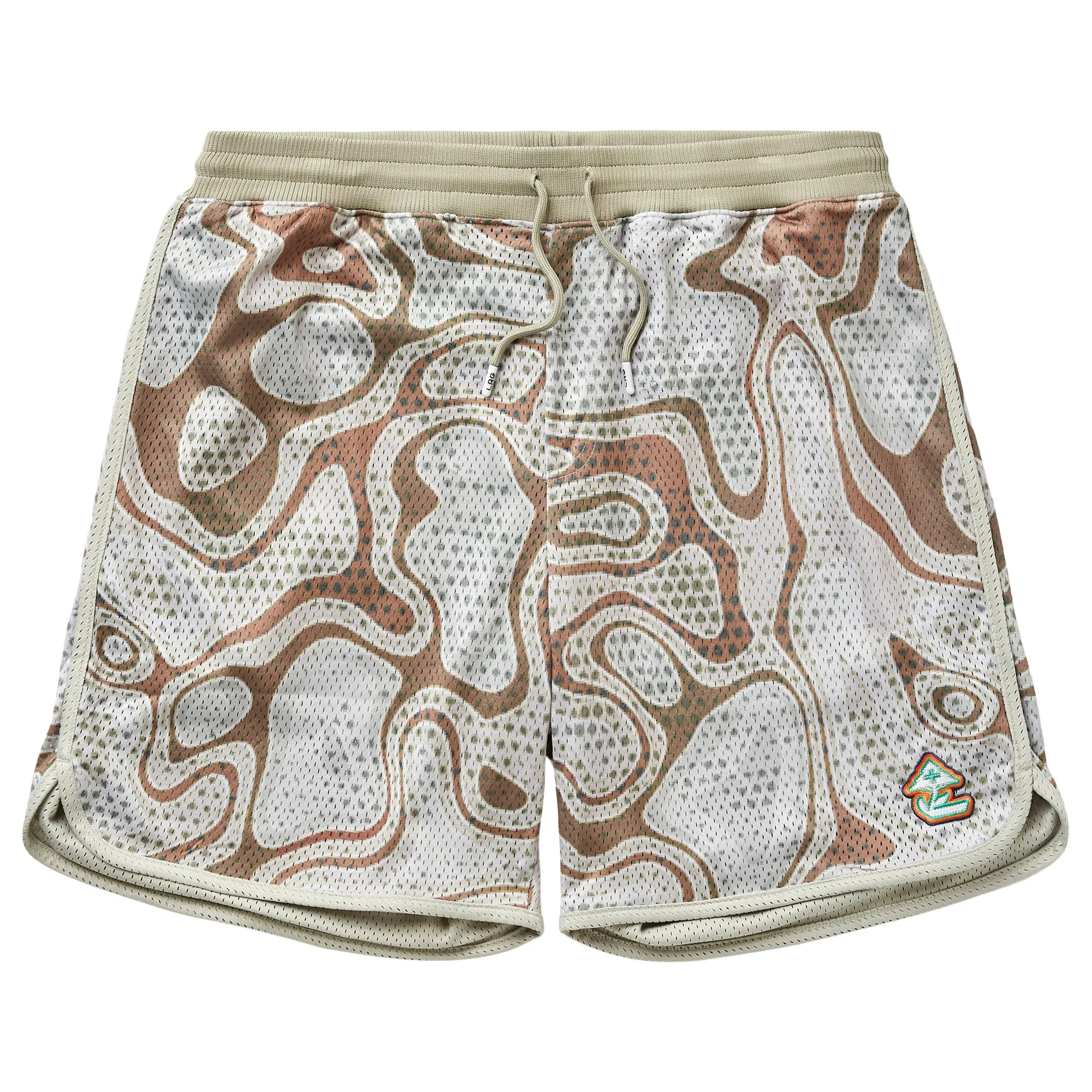 TRAILHEAD MESH SHORTS - OATMEAL